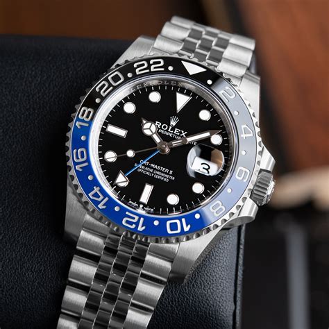 2023 rolex gmt batman.